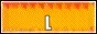 An animated orange and red background, with a typed word titled LavaLounge
